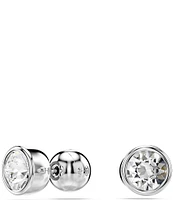 Swarovski Imber Silver Metal Stud Earrings