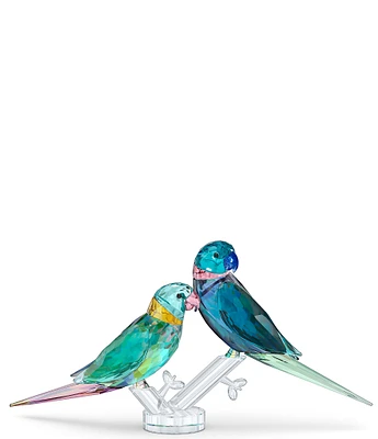 Swarovski Jungle Beats Parakeet Couple Fife & Fifer