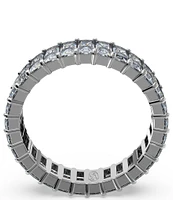 Swarovski Matrix Collection Grey Baguette Cut Band Ring