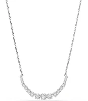 Swarovski Matrix Gradient Round Cut Frontal Collar Necklace