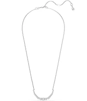 Swarovski Matrix Gradient Round Cut Frontal Collar Necklace