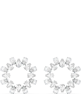 Swarovski Millenia Crystal Circle Hoop Earrings