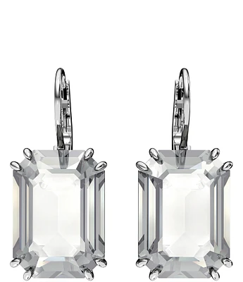 Swarovski Millenia Octagon Crystal Drop Earrings