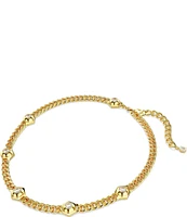 Swarovski Numina Crystal Round Cut Chain Collar Necklace