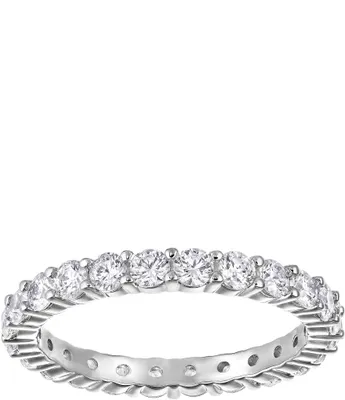 Swarovski Crystal Vittore Rhodium Ring