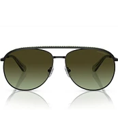 Swarovski Women's SK7005 61mm Aviator Sunglasses