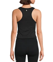 Sweaty Betty Athlete Crew Neck Sleeveless Seamless Crop Tank Top