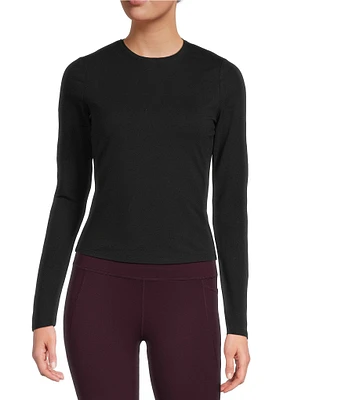 Sweaty Betty Essential Sculpt Crew Neck Long Sleeve Top