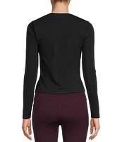 Sweaty Betty Essential Sculpt Crew Neck Long Sleeve Top