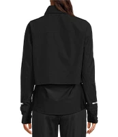Sweaty Betty Fast Track Stand Collar Neck Long Sleeve Running Jacket