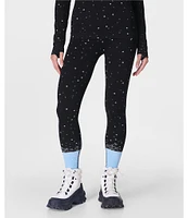 Sweaty Betty Jacquard Snowflake Base Layer Leggings