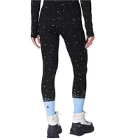 Sweaty Betty Jacquard Snowflake Base Layer Leggings