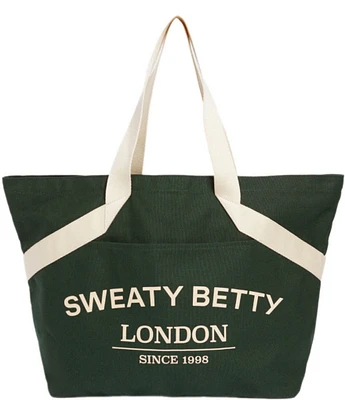 Sweaty Betty London Logo Canvas Tote Bag