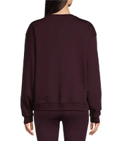 Sweaty Betty Revive Crew Neck Long Sleeve Pullover Sweatshirt