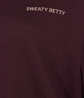 Sweaty Betty Revive Crew Neck Long Sleeve Pullover Sweatshirt