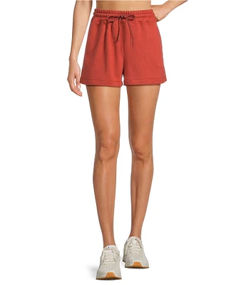 Sweaty Betty Revive Organic Cotton High Waist Boxy Shorts