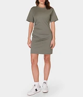 Sweaty Betty Ruched Knit Tee Dress