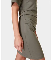 Sweaty Betty Ruched Knit Tee Dress