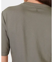 Sweaty Betty Ruched Knit Tee Dress