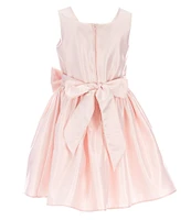 Sweet Kids Big Girls 7-16 Sleeveless Satin Pleated Fit & Flare Dress