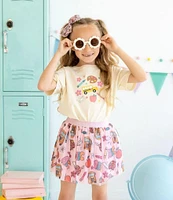 Sweet Wink Little/Big Girls Back To School Tutu Skirt