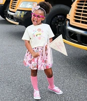 Sweet Wink Little/Big Girls Back To School Tutu Skirt