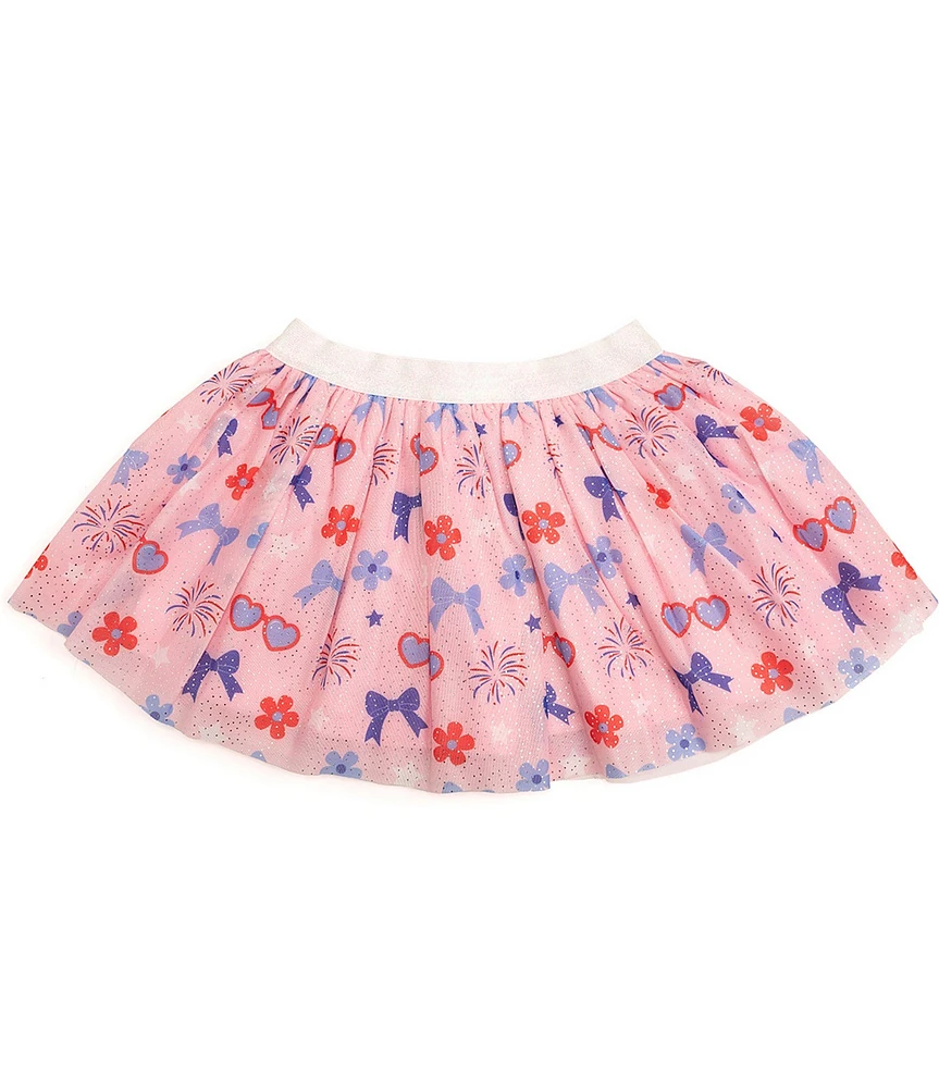 Sweet Wink Little/Big Girls 2-10 Red White Cute Tutu