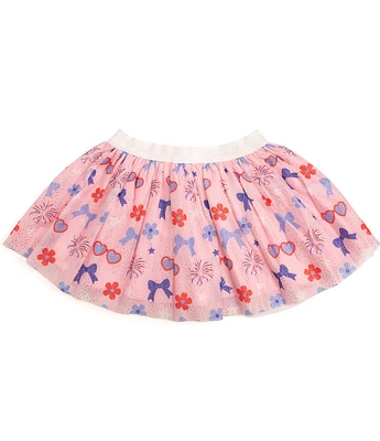 Sweet Wink Little/Big Girls 2-10 Red White Cute Tutu