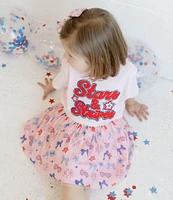 Sweet Wink Little/Big Girls 2-10 Red White Cute Tutu