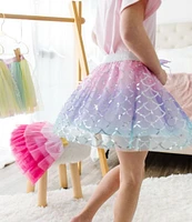 Sweet Wink Little/Big Girls 2-10 Sparkling Mermaid Tutu Skirt
