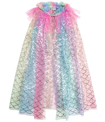 Sweet Wink Rainbow Mermaid Cape