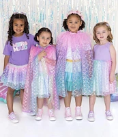 Sweet Wink Rainbow Mermaid Cape