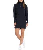 SwingDish Hexagon Collection Eden Hexagon Long Sleeve Dress