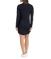 SwingDish Hexagon Collection Eden Hexagon Long Sleeve Dress