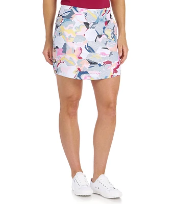 SwingDish Hexagon Collection Abstract Print Julia Skort