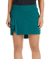 SwingDish Marble Collection Zuri Mesh Drape Skort