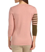 SwingDish Safari Collection Dalia Merino Wool Crew Neck Sweater