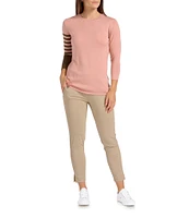 SwingDish Safari Collection Dalia Merino Wool Crew Neck Sweater