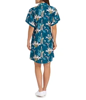 SwingDish Safari Collection Nala Short Sleeve Shirt Dress