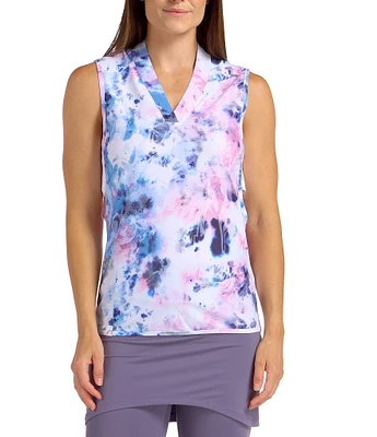 SwingDish Watercolor Collection Watercolor Print Kimberly Tank Top