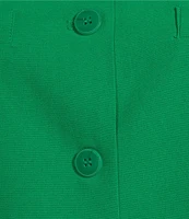 Takara Button Front Split Hem Vest