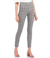 Takara High Rise Millennium Plaid Pull-On Pants