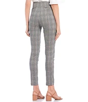Takara High Rise Millennium Plaid Pull-On Pants