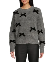 Takara Long Sleeve 3D Bow Sweater