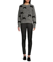 Takara Long Sleeve 3D Bow Sweater