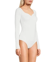 Takara Long Sleeve Directional Rib Bodysuit