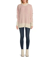 Takara Long Sleeve Oversized Pullover Sweater