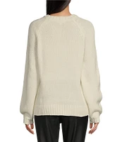 Takara Long Sleeve Pullover Graphic Ski Sweater