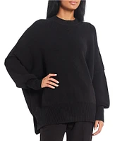 Takara Oversized Crew Neck Pullover Sweater