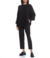 Takara Oversized Crew Neck Pullover Sweater